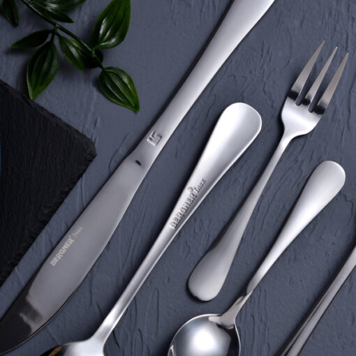 Bergner Set 24PC Cutlery SS Munish Silver Shiny BG-5130-SL - Image 3